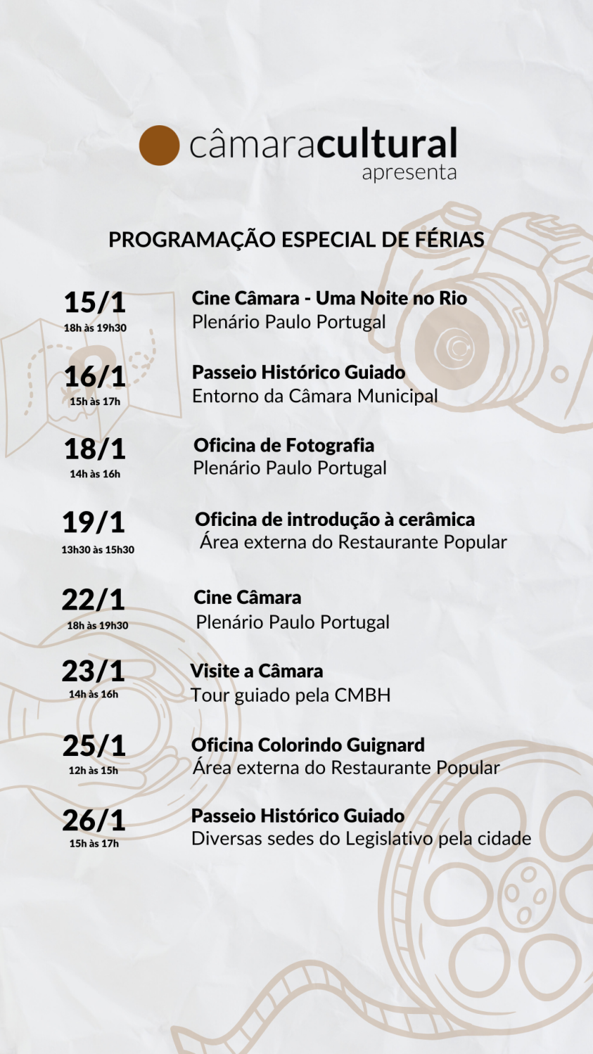 C Mara Cultural Programa O Especial De F Rias Portal Cmbh