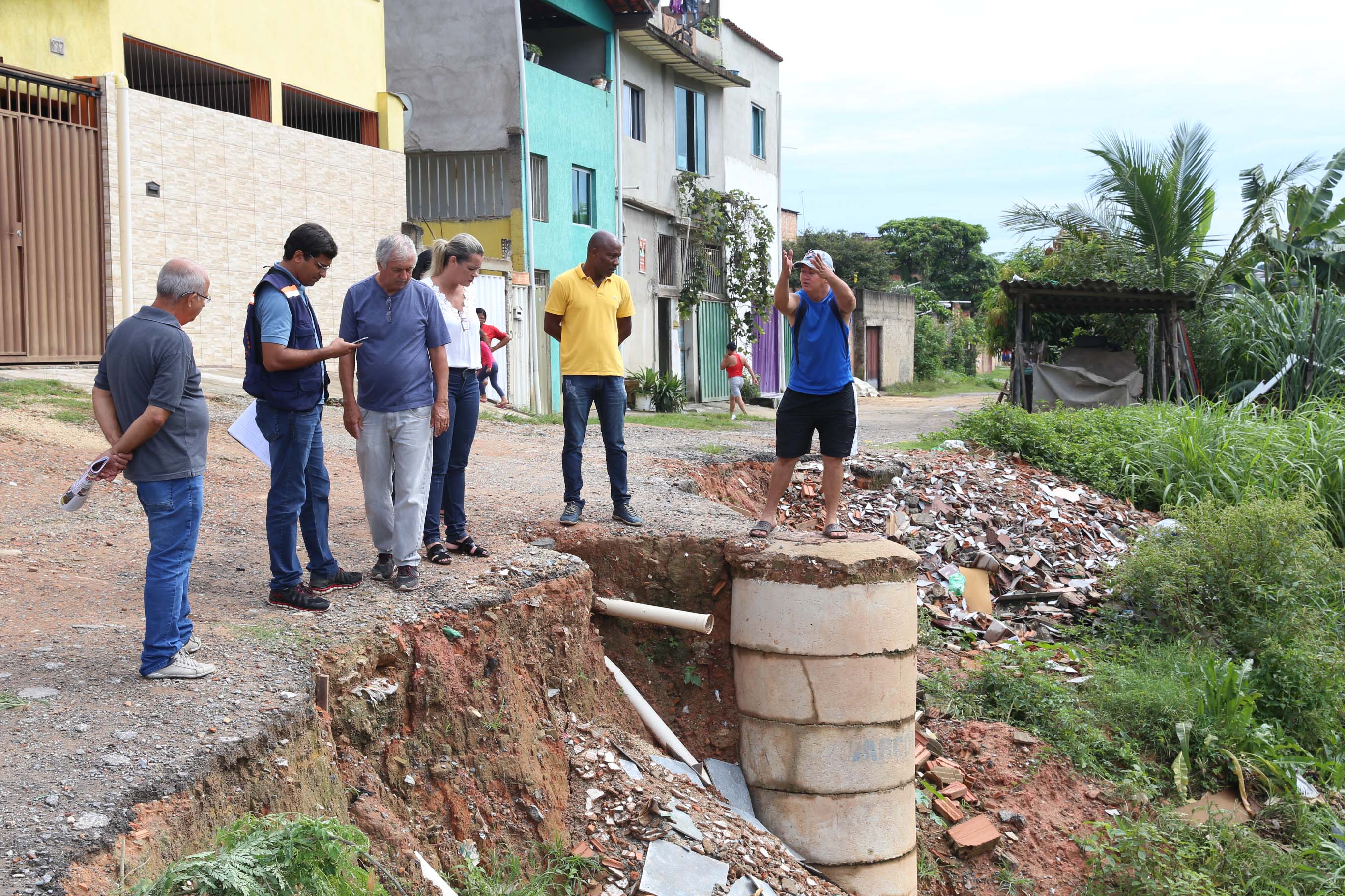 Erosão De Encostas Leva Riscos A Moradores Do Piratininga Portal Cmbh 6098