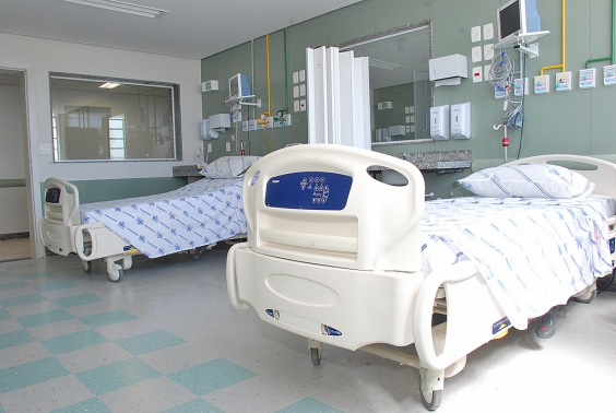 Leitos hospitalares na Santa Casa