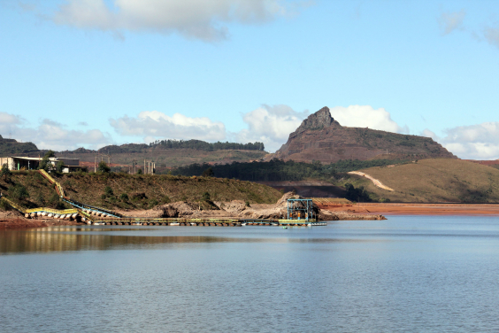 Barragem de rejeitos Maravilhas II em Itabirito