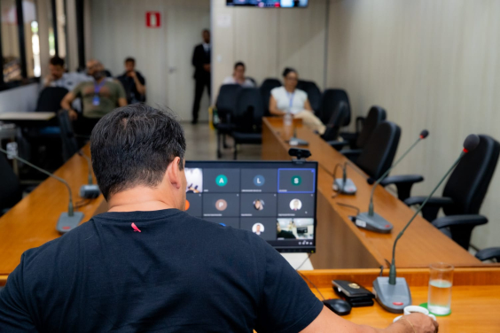 Reunião da Comissão De Legislação e Justiça no Plenário Camil Caram
