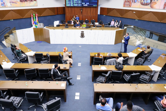Vereadores no Plenário da CMBH