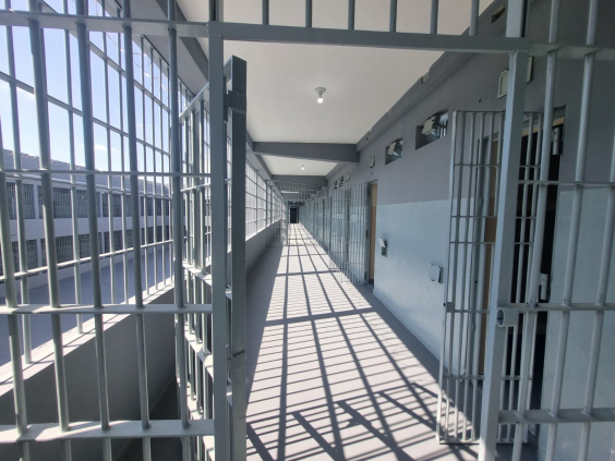 Celas de presídio em Ribeirão das Neves