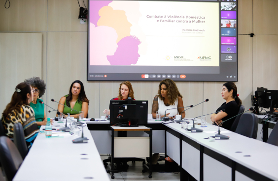 Vereadoras no Plenário Helvécio Arantes