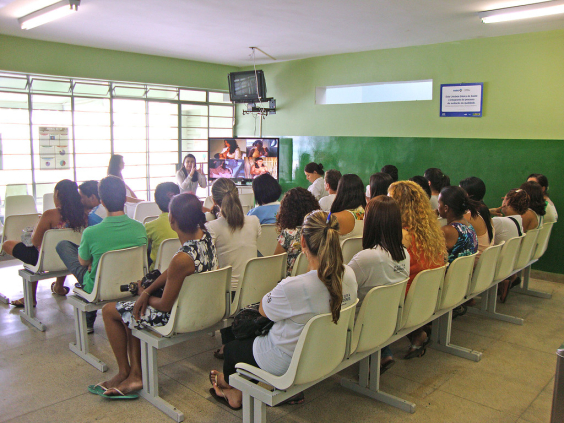 interior de centro de saúde pública