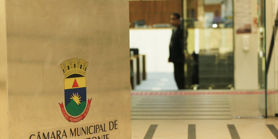 fachada do plenário da câmara municipal de belo horizonte