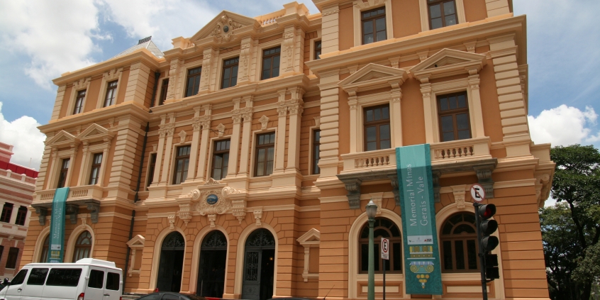 Prédio Memorial Minas parte do Circuito Cultural da Praça da Liberdade