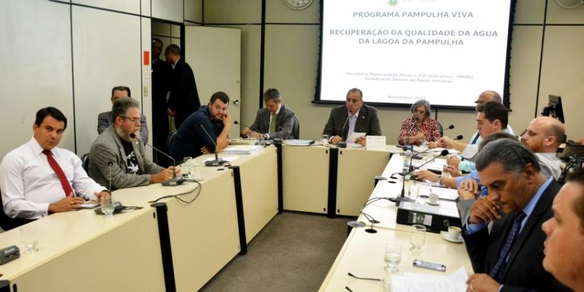 Licitação para limpeza da represa foi discutida em audiência. Foto: Rafa Aguiar