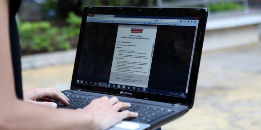 Audiência discutirá disponibilização do sinal wi-fi em espaços públicos - Foto: Mila Milowski