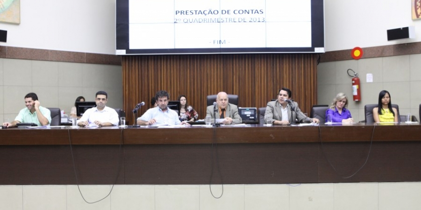 Comissão discutiu prestação de contas do poder legislativo