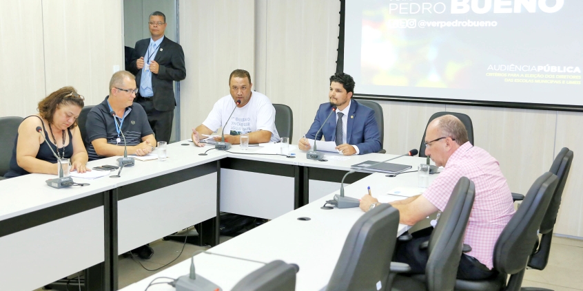 Audiência da Comissão de Administração Pública debateu critérios para eleição de diretorias escolares