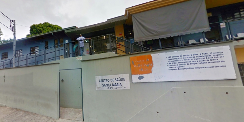 Centro de Saúde Santa Maria, localizado à Rua Adonias Filho, 211, Bairro Santa Maria, Região Oeste de BH