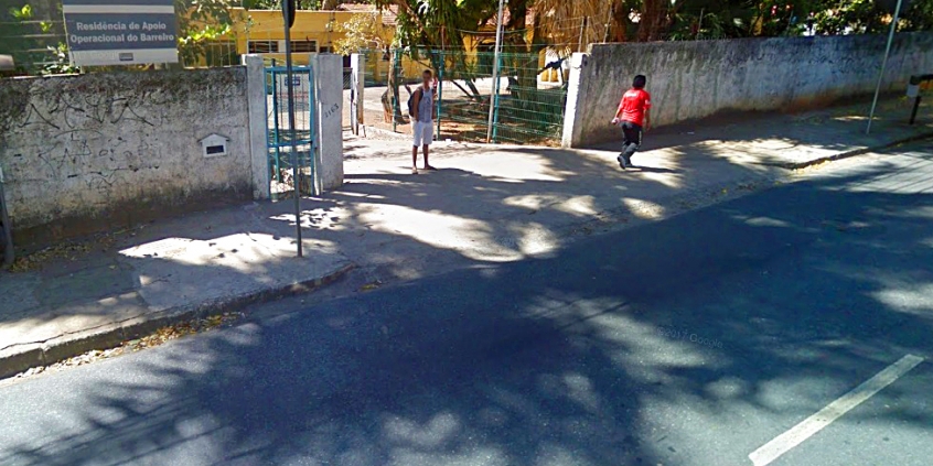 Terreno a ser vistoriado pela Comissão de Administração Pública, à Avenida Olinto Meireles, nº 2.165, Bairro Milionários, na Região do Barreiro