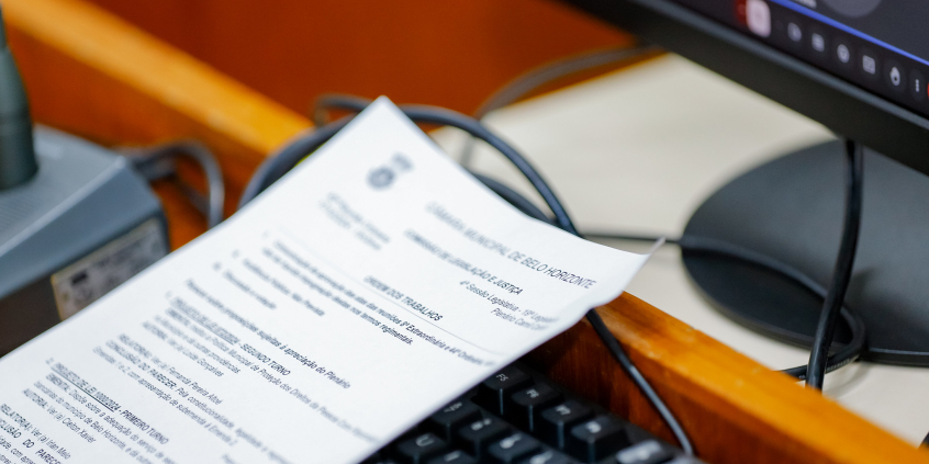 Pauta da Comissão de Legislação e Justiça sobre teclado