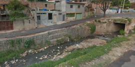 Córrego Tamboril expõe poluição e lixo a céu aberto 