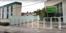 Fachada do Centro de Saúde Paraíso. Imagem Google Street View