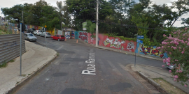 Cruzamento em frente à Escola Municipal Maria Magalhães Pinto traz riscos para os estudantes