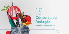 Imagem de divulgação do 3º concurso de redação da CMBH