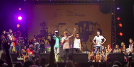 duelo de passinhos de funk durante virada cultural de bh
