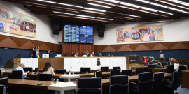 Vereadores no Plenário Amintas de Barros