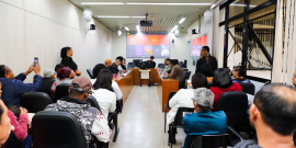 audiência pública com parlamentares, convidados e público presente
