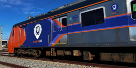 vagão do metrô de bh
