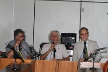 vereadores  em reunião da Comissão de Educação