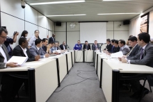 Vereadores e convidados debatem criação de destacamento de bombeiros civis no Município na Comissão de Administração Pública