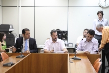 Vereadores Elvis Côrtes, Pedro Patrus (presidente) e Orlei aprovaram a realização de seminário para debater assistência social