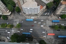 Trânsito na região central de Belo Horizonte