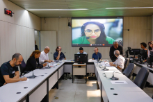 Representante da pasta apresenta dados em reunião na CMBH