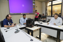 parlamentares presentes em reunião de comissão na câmara de bh