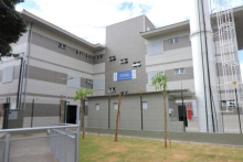 Fachada do Centro de Saúde Cícero Ildefonso